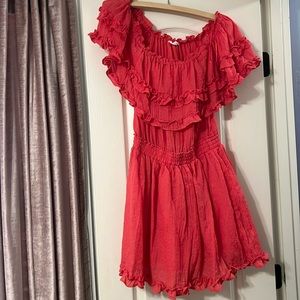 Talulah off shoulder gauze dress large